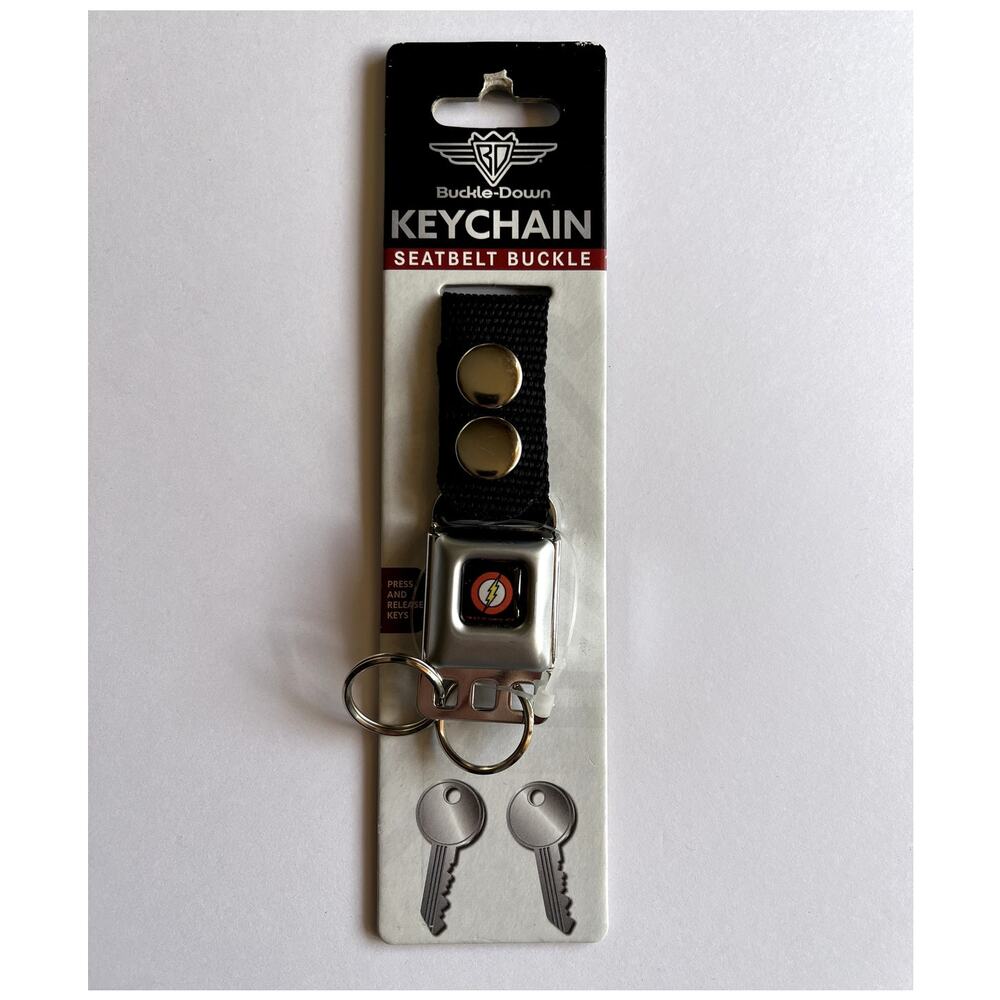Flash Buckle-Down Seat Belt Release Keychain